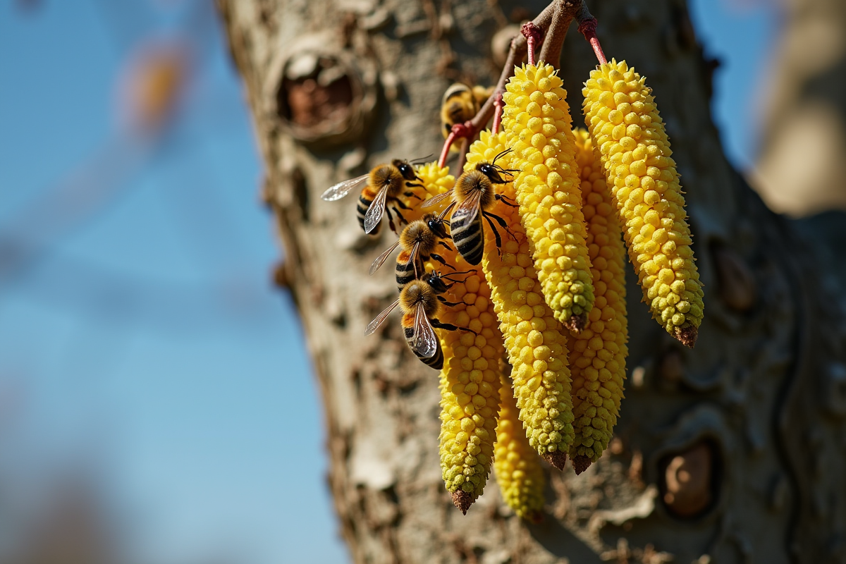abeilles arbres