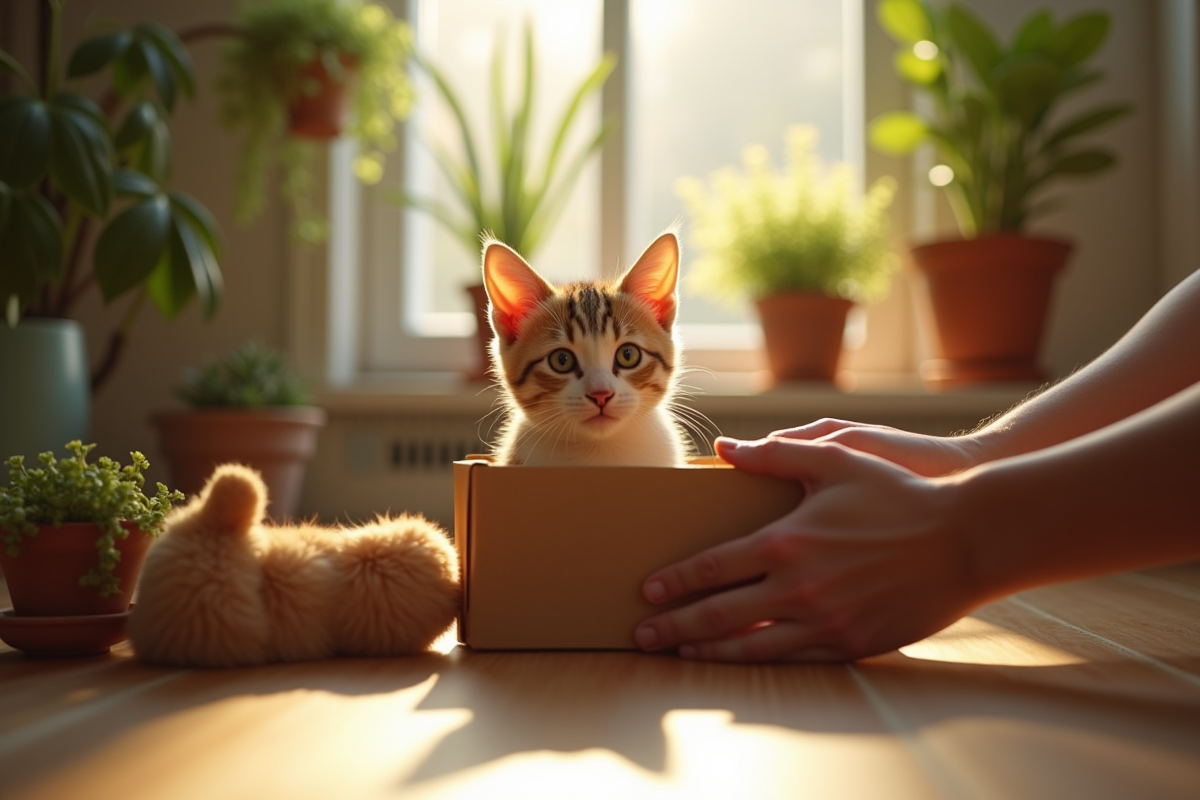 chat maison